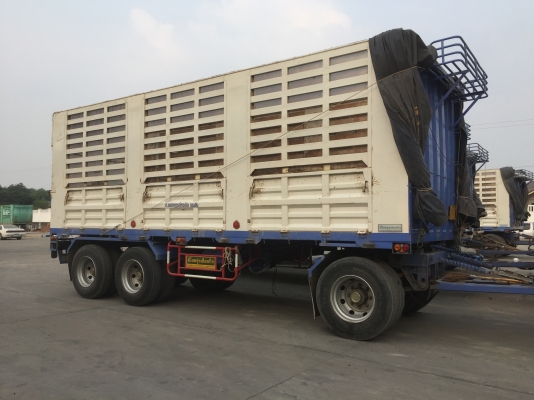 ขายลูกพ่วงไม่ดั้มสามเพลาแท้7.5เมตร