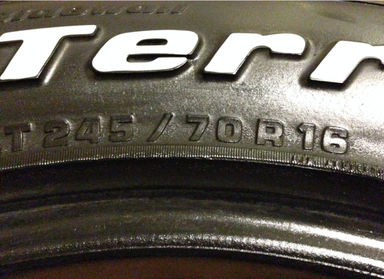 ยาง All BF Goodrich 245 70 16 ดอกเต็ม ลุยได้อีกหลายปี ราคาไม่แพง