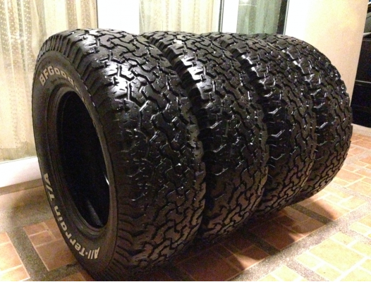 ยาง All BF Goodrich 245 70 16 ดอกเต็ม ลุยได้อีกหลายปี ราคาไม่แพง