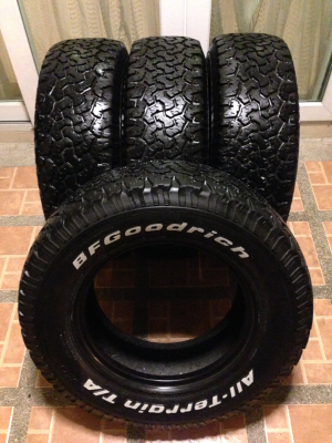 ยาง All BF Goodrich 245 70 16 ดอกเต็ม ลุยได้อีกหลายปี ราคาไม่แพง