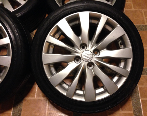 ล้อ Suzuki Swift ขอบ16 ตัวTop สภาพสวย ไม่มีซ่อม ราคาไม่แพง