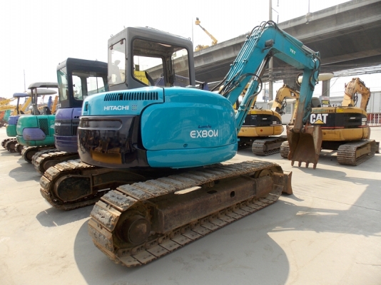 รถขุดขนาด 8 ตัน HITACHI EX80U มือ2 นำเข้าจากญี่ปุ่น