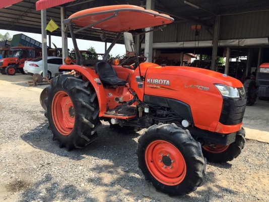 ขายรถไถคูโบต้า L4708(4WD)2เพลา พร้อมอุปกรณ์ ราคา 375,000 บาท สนใจโทร 081-9136451 หรือ ขอดูรูปเพิ่มเติมได้ทาง line:bow6451 ค่ะ บริการจัดส่งฟรีทั่วไทย