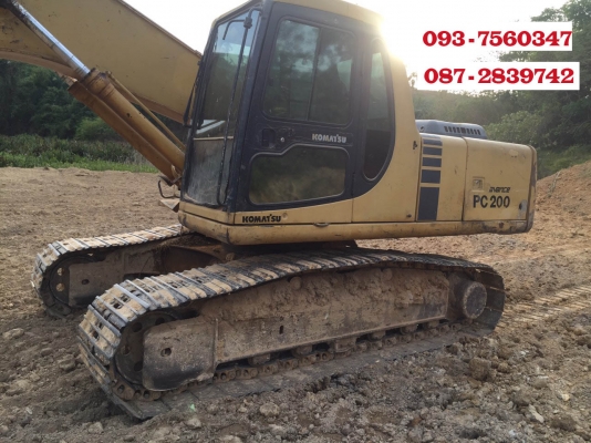 ขายรถแบคโฮ KOMATSU PC 200-6