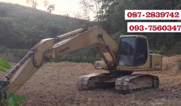 ขายรถแบคโฮ KOMATSU PC 200-6