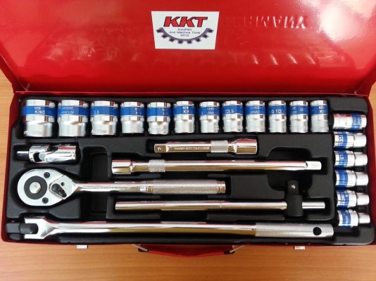 ชุดบ็อค 1/2"  24 ตัวชุด