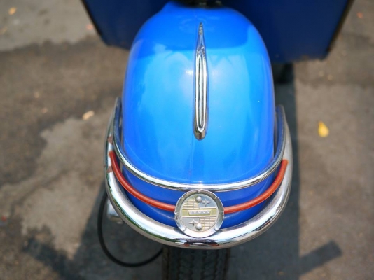 ขาย Vespa 64 อินเดีย หัว 59 พร้อมทะเบียนแท้โอนขนส่ง สีทำมาใหม่ไม่มีผุสภาพสวยมาก