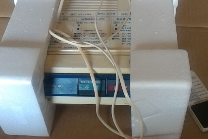 เครื่องตอบรับและบันทึกข้อความเสียงโทรศัพท์ระบบอัตโนมัติ SONY รุ่นมีรีโมทสั่งงานใช้การบันทึกลงตลับเทปทั่วๆไปได้