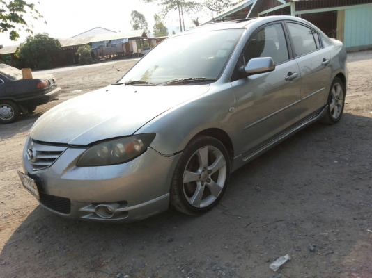 รถเก๋งMAZDA 3 เครื่อง 2000 ตัวTOP กระจกไฟฟ้า เกรีย์ออโต้ AIRBAG พวงมาลัยเพาเวอร์ ราคา 148,000 บ. รถอยู่สระบุรี