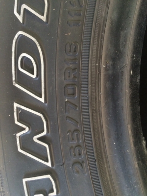 ยาง dunlop at 265 70 16 ถูกๆ