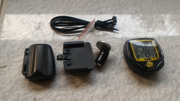 Bicycle Computer ชุดอุปกรณ์แสดงผลของจักรยาน แสดงผลความเร็ว ระยะทาง และอื่นๆอีก 14 อย่าง