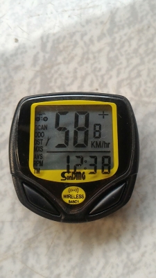 Bicycle Computer ชุดอุปกรณ์แสดงผลของจักรยาน แสดงผลความเร็ว ระยะทาง และอื่นๆอีก 14 อย่าง