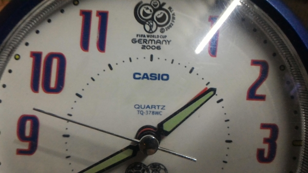 นาฬิกาปลุกตั้งโต็ะ CASIO จากญี่ปุ่น แสดงเวลา ตั้งปลุก และมีไฟช่วยทำให้มองเห็นง่ายเวลากลางคืน