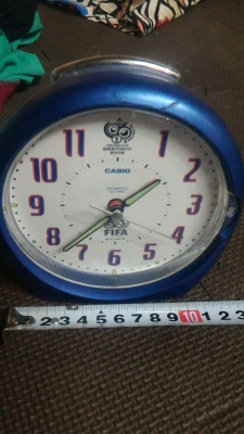 นาฬิกาปลุกตั้งโต็ะ CASIO จากญี่ปุ่น แสดงเวลา ตั้งปลุก และมีไฟช่วยทำให้มองเห็นง่ายเวลากลางคืน