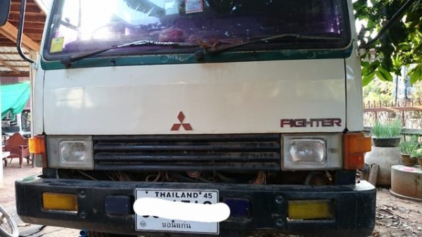 FN225 k  มิตชู  2 เพลา ดั้มพ์  รถตามภาพ พร้อมใช้งาน  ราคา  เบาๆ  550,000 บาท