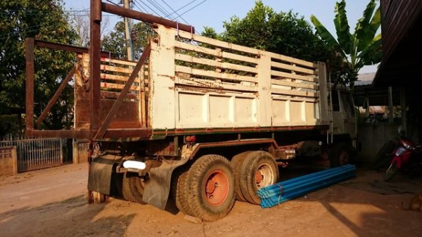 FN225 k  มิตชู  2 เพลา ดั้มพ์  รถตามภาพ พร้อมใช้งาน  ราคา  เบาๆ  550,000 บาท