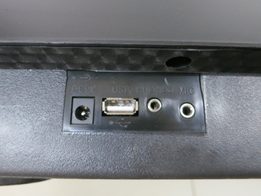 Keybord XIN YUN รุ่น XY-218 ตัวใหญ่ 54 Key มีช่องเสียบ USB ของใหม่ มีไมค์ ที่รองโน้ต หม้อแปลง คู่มือ