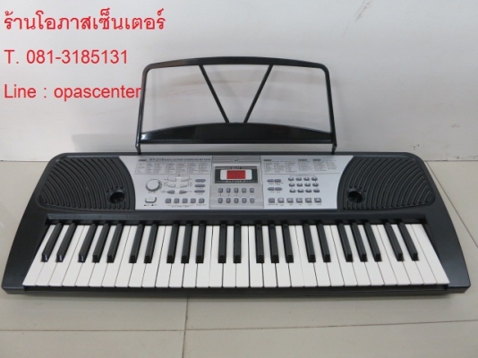 Keybord XIN YUN รุ่น XY-218 ตัวใหญ่ 54 Key มีช่องเสียบ USB ของใหม่ มีไมค์ ที่รองโน้ต หม้อแปลง คู่มือ