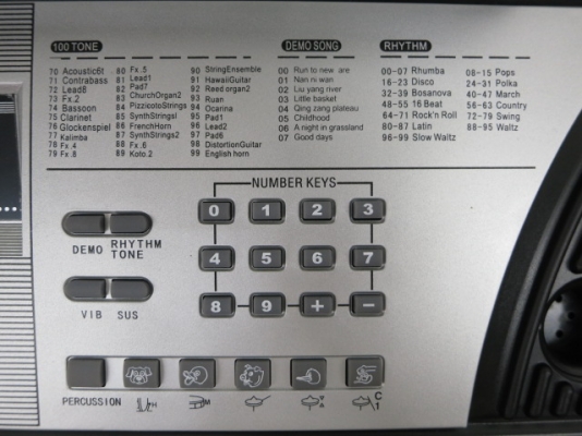 Keybord XIN YUN รุ่น XY-218 ตัวใหญ่ 54 Key มีช่องเสียบ USB ของใหม่ มีไมค์ ที่รองโน้ต หม้อแปลง คู่มือ