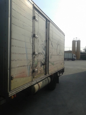 ขาย รถบรรทุกตู้แห้ง 6 ล้อ ฮีโน่ CNG ขาย 450,000 บาท