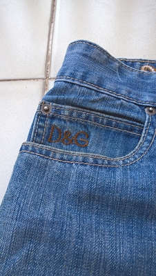 ยีนส์ DG made in italy ขาสั้น