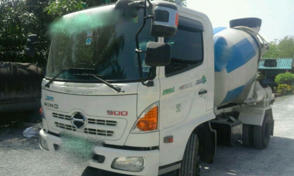 รถฮีโน่ 6 ล้อ โม่ปูน FC9J 150 แรงม้า. ปี 55.  ( รถวิ่ง 3,xxx กม. )     สนใจติดต่อ  081 - 6079515