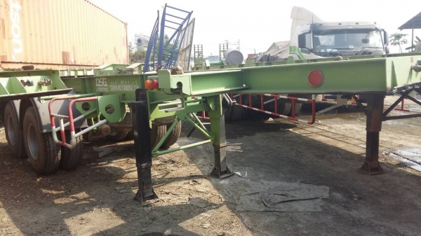 ขายด่วน หางเทรลเลอร์ก้างปลา 20 ฟุต