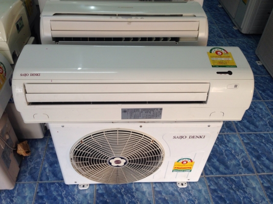 **** ขายแอร์ SAIJO DENKI 12500 BTU สภาพสวย ****
