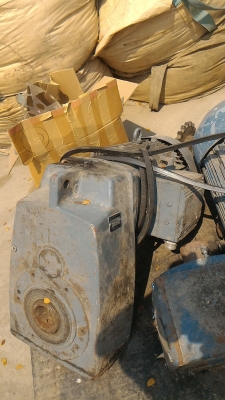 มอเตอร์เกียร์ทด NORD ขนาด 20 แรงม้า ของเยรมัน ทดแล้วหมุนที่ 77 รอบต่อนาทีแรงยิดเยอะมาก