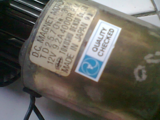 มอเตอร์พัดลมตู้แอร์ของแท้ MADE IN JAPAN