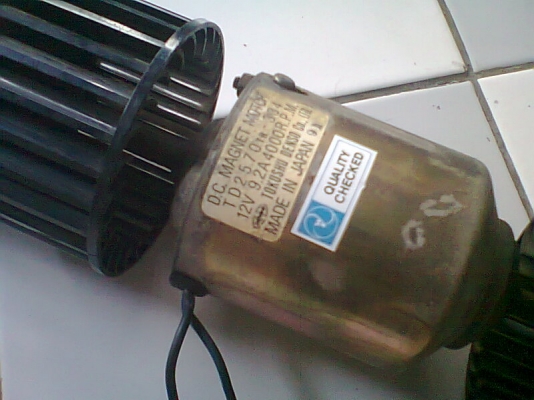 มอเตอร์พัดลมตู้แอร์ของแท้ MADE IN JAPAN