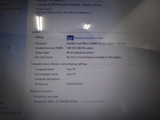 ASUS  K45A  Core i3 HDD 500 GB
