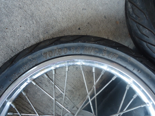 ล้อ Honda Click 110 เดิมๆ ล้อ Honda Click 110 เดิมๆ