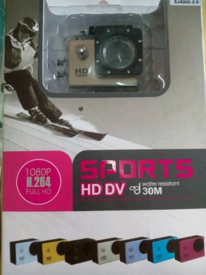 กล้องกันน้ำ Sports Camera Full HD 1080P กล้องกันน้ำ Sports Camera Full HD 1080P