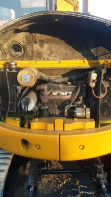 รถขุดเก่าญี่ปุ่น IHI55UJ เปลี่ยนแทรคเหล็กใหม่