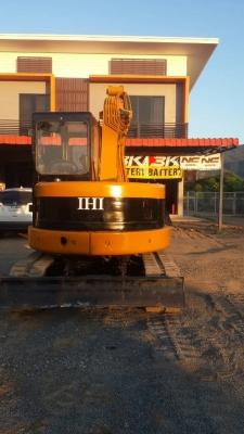 รถขุดเก่าญี่ปุ่น IHI55UJ เปลี่ยนแทรคเหล็กใหม่