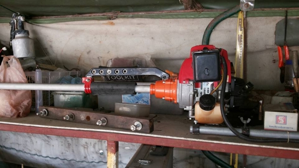 เรือไฟเบอร์พร้อมเครื่อง หางยาว