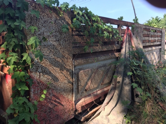 กระบะเปล่า...ของSMM สามมิตร ยาว6.5ม.(เป็นกระบะลูกพ่วง3คาน)