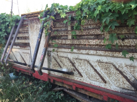 กระบะเปล่า...ของSMM สามมิตร ยาว6.5ม.(เป็นกระบะลูกพ่วง3คาน)