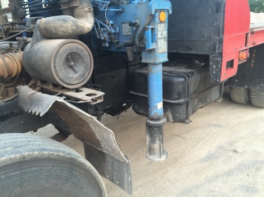 10ล้อติดเครนท้ายลาดทุกแบคโฮ...190แรง FUSO FN527M-TD2770 เครื่อง 6D16-TD2770 เล่มพร้อม เล่มตรง.