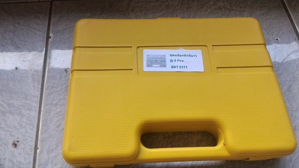 ชุดเครื่องมือ ด้านประแจตัว T ก้านยาวพร้อมลูกบล็อกแบบหกเหลี่ยมลึกเบอร์ 8 - 14 มม.