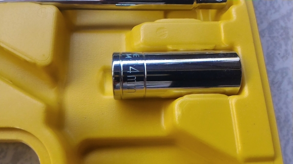 ชุดเครื่องมือ ด้านประแจตัว T ก้านยาวพร้อมลูกบล็อกแบบหกเหลี่ยมลึกเบอร์ 8 - 14 มม.