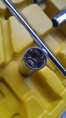 ชุดเครื่องมือ ด้านประแจตัว T ก้านยาวพร้อมลูกบล็อกแบบหกเหลี่ยมลึกเบอร์ 8 - 14 มม.