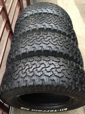 ยาง All BF Goodrich 245 70 16 ดอกเต็ม ใช้กันยาว ราคาไม่แพง