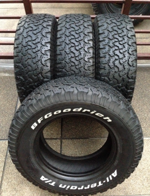 ยาง All BF Goodrich 245 70 16 ดอกเต็ม ใช้กันยาว ราคาไม่แพง