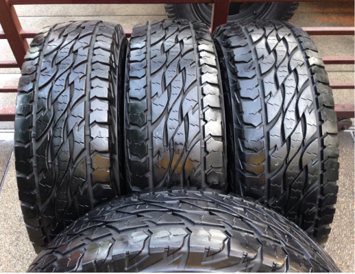ยาง All Bridgestone 31 10.5 R15 ปี12 ดอกเต็ม ไม่มีปะ ใช้กันยาว ราคาไม่แพง