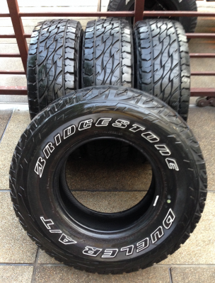 ยาง All Bridgestone 31 10.5 R15 ปี12 ดอกเต็ม ไม่มีปะ ใช้กันยาว ราคาไม่แพง