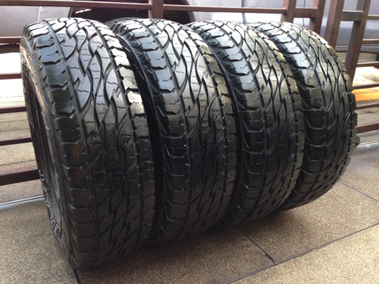 ยาง All Bridgestone 31 10.5 R15 ปี12 ดอกเต็ม ไม่มีปะ ใช้กันยาว ราคาไม่แพง