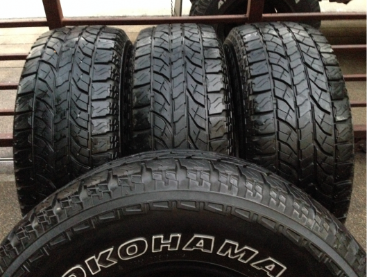 ยาง All Yokohama 265 70 16 ปี12 ดอกเต็ม ใช้กันยาว ราคาไม่แพง