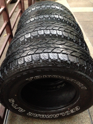 ยาง All Yokohama 265 70 16 ปี12 ดอกเต็ม ใช้กันยาว ราคาไม่แพง